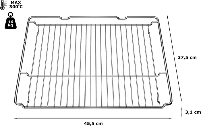 00577170 Bosch Oven Wire Rack Shelf 455 x 375mm genuine