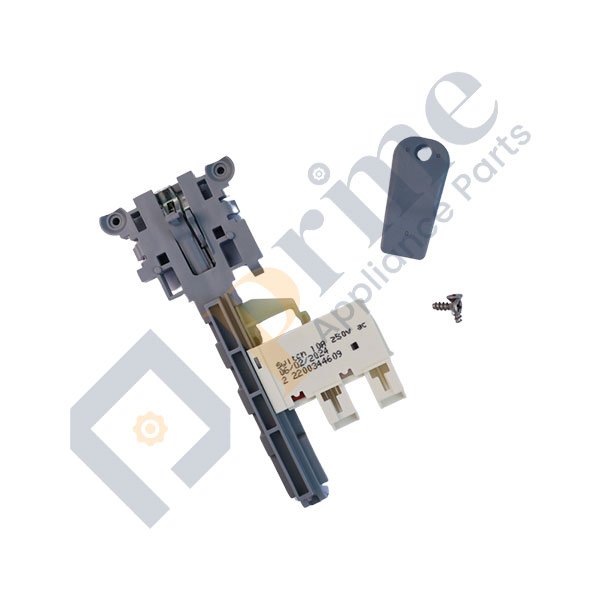 697690335 Smeg Dishwasher Door Lock Assembly