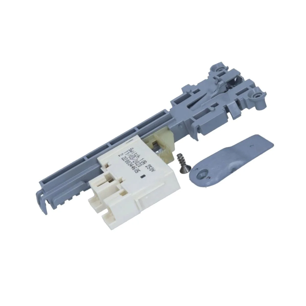 697690348 Smeg Dishwasher Door Lock Assembly - Genuine Replacement